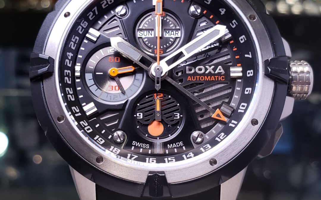 DOXA TROFEO 複雜計時碼錶