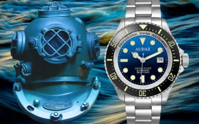 Audaz ABYSS DIVER 深潛1000米 系列自動機械錶