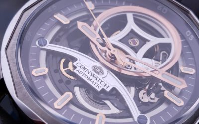 瑞士Coinwatch 獨特設計錢幣機械錶